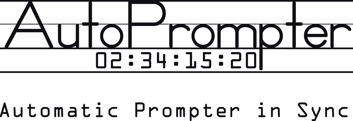 AutoPrompter — Automatic Prompter in Sync
